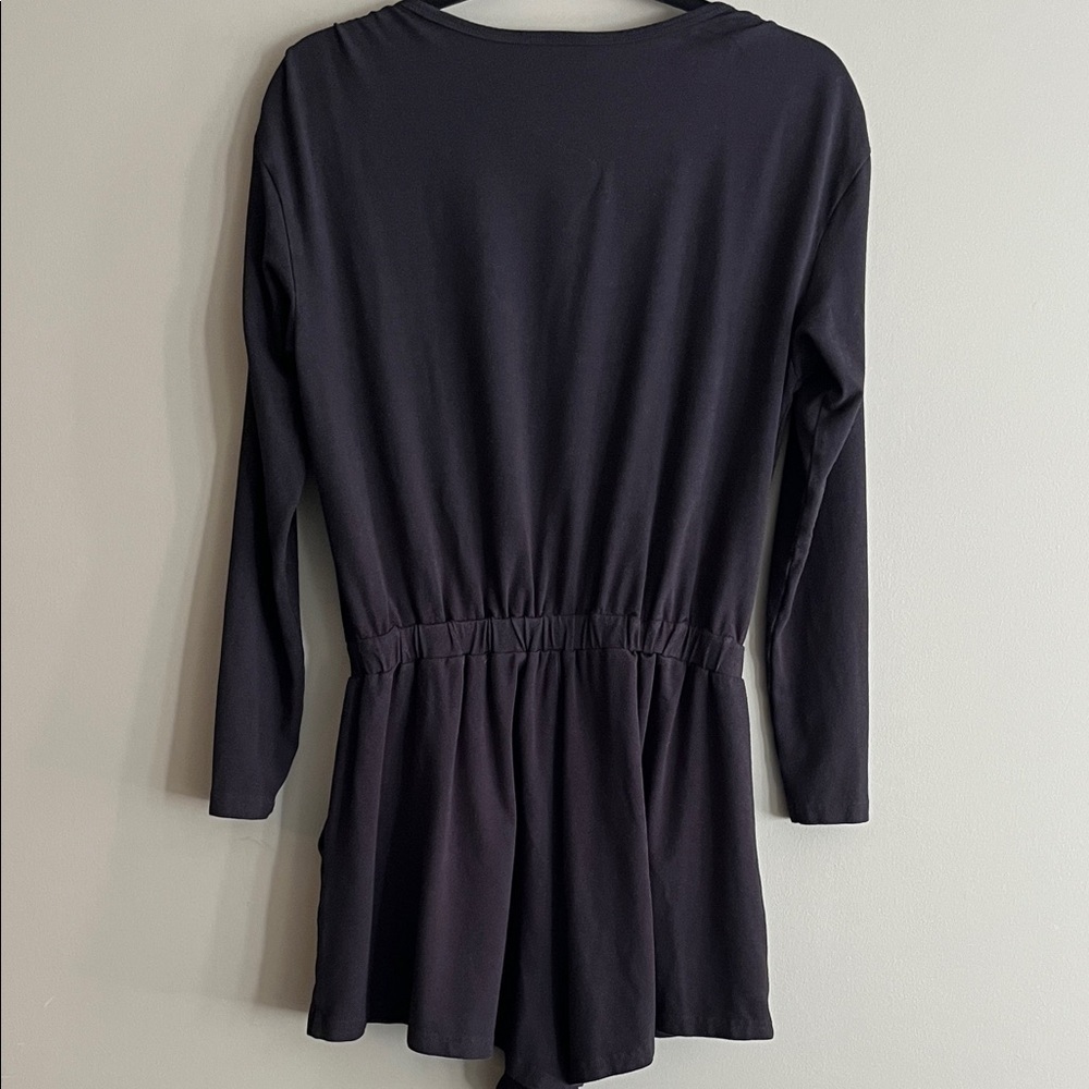 Smash + Tess | Love Day Long Sleeve Romper in Black Size XS - Picture 9 of 9